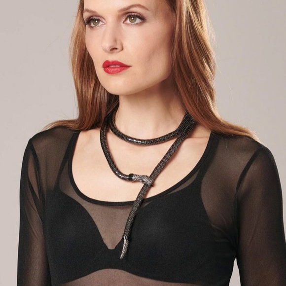 Anne Fontaine Jewelry Anne Fontaine Snake Necklace Poshmark